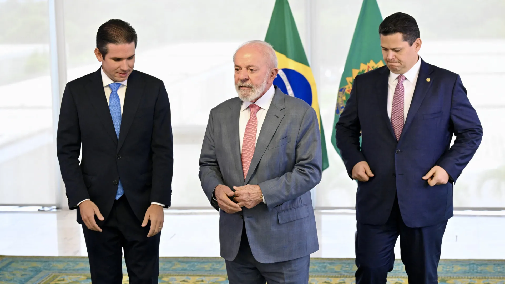 Lula reafirma amizade com líderes do Congresso e confia na aprovação de Messias